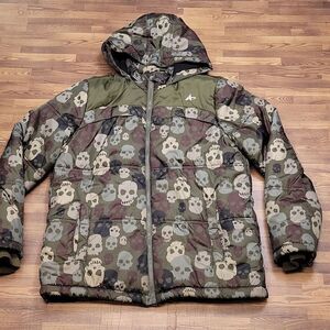 Athletech Skeleton Winter Coat size kids XL (14/16)
